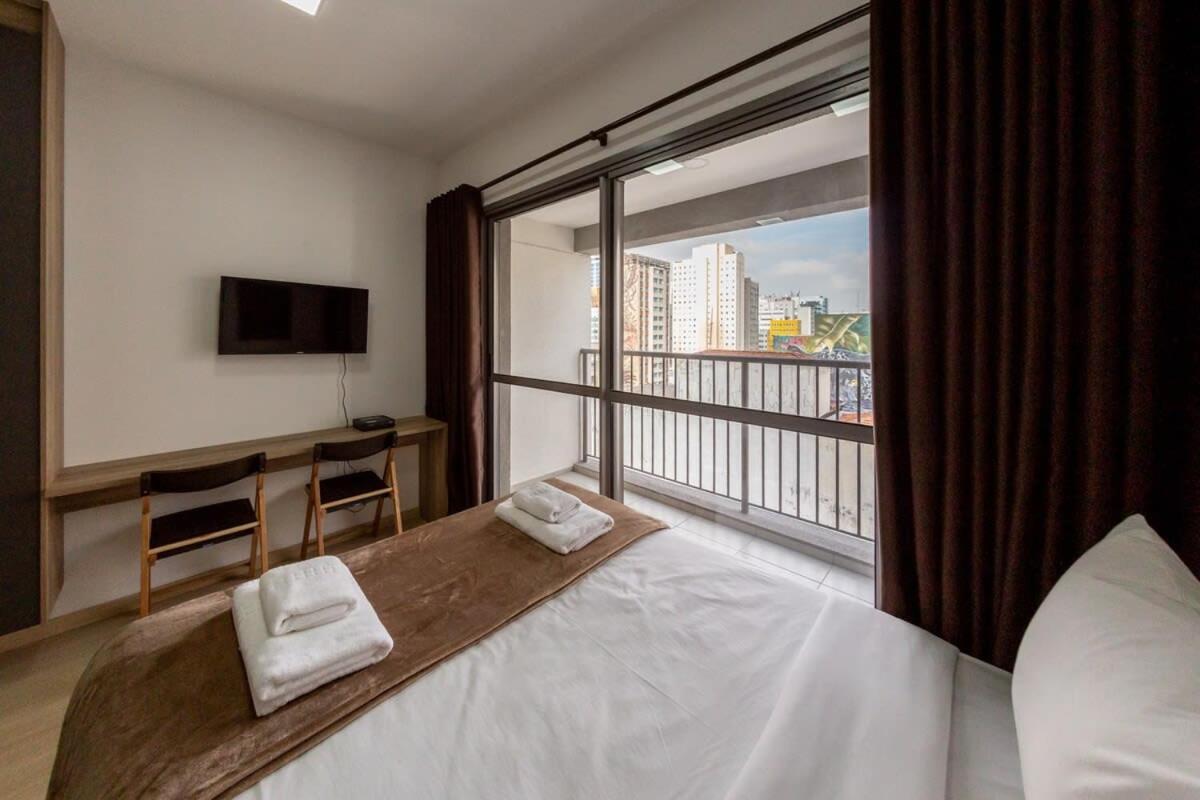 Apartamento Bhomy Consolacao -a 200m Do Metro Paulista Art906 *